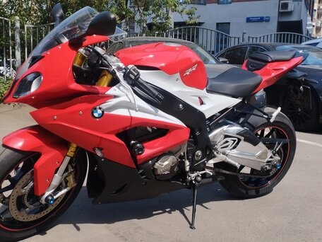 2015 BMW S 1000 RR, пурпурный, 1200000 рублей, вид 2