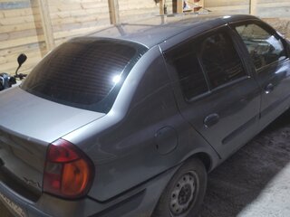 2003 Renault Symbol I Рестайлинг, серый, 160000 рублей, вид 4