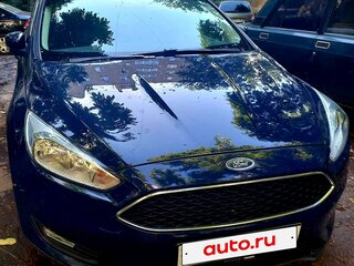 2017 Ford Focus III Рестайлинг, синий, 1200000 рублей, вид 1