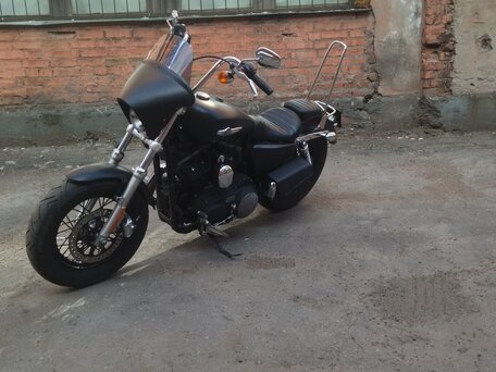 2013 Harley-Davidson XL1200, чёрный, 750000 рублей, вид 4