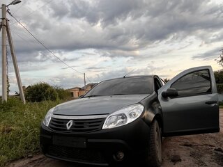 2010 Renault Sandero I, синий, 270000 рублей, вид 1