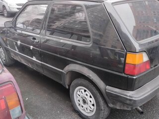 1991 Volkswagen Golf KAT II, чёрный, 75000 рублей, вид 4