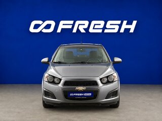 2014 Chevrolet Aveo II, чёрный, 829077 рублей, вид 3