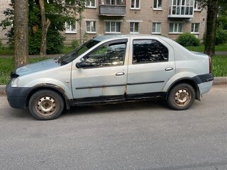 2006 Renault Logan I, серый, 130000 рублей, вид 2