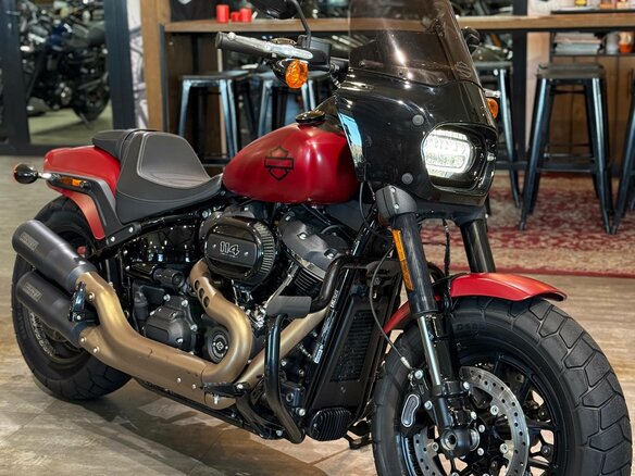 2021 Harley-Davidson Fat Bob, красный, 2100000 рублей - вид 16