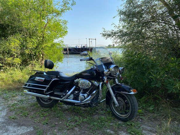 2002 Harley-Davidson Road King, серый, 750000 рублей