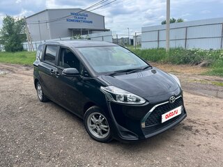 2018 Toyota Sienta II Рестайлинг, чёрный, 1550000 рублей, вид 4
