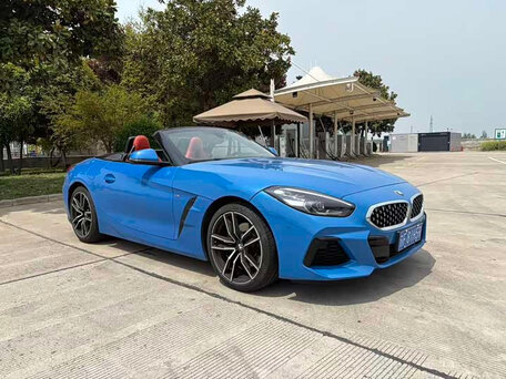 2022 BMW Z4 20i III (G29) Рестайлинг, синий, 4632353 рублей, вид 3