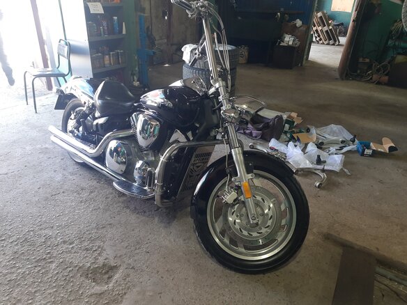2007 Honda VTX 1300, чёрный, 560000 рублей - вид 8