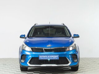 2021 Kia Rio X IV Рестайлинг, синий, 1559000 рублей, вид 2