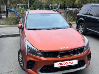 2021 Kia Rio X IV Рестайлинг, оранжевый, 1930000 рублей, вид 2