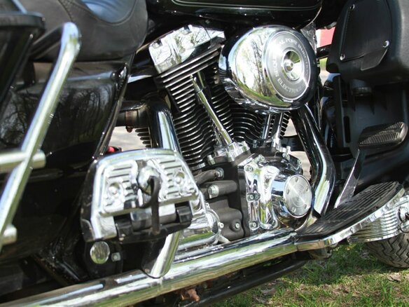 2004 Harley-Davidson Electra Glide, чёрный, 570000 рублей - вид 18