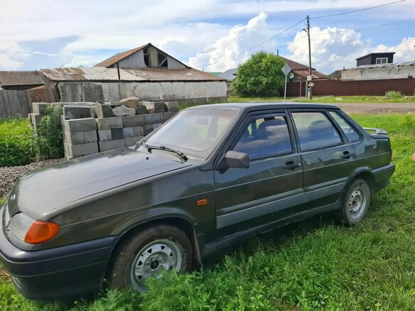 2004 Lada (ВАЗ) 2115, зелёный, 160000 рублей - вид 2