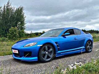 2003 Mazda RX-8 I, синий, 1350000 рублей, вид 5