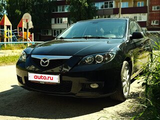 2007 Mazda 3 I (BK) Рестайлинг, чёрный, 550000 рублей, вид 2