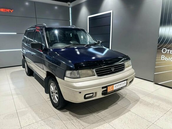 1996 Mazda MPV I (LV), синий, 345000 рублей - вид 6