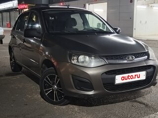 2014 Lada (ВАЗ) Kalina II, коричневый, 210000 рублей, вид 1