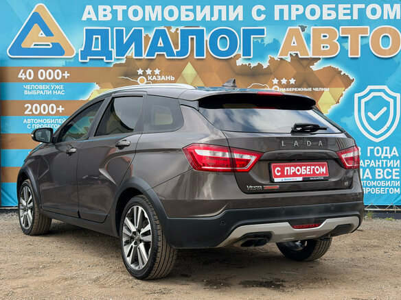 2018 Lada (ВАЗ) Vesta SW Cross I, коричневый, 870000 рублей - вид 8