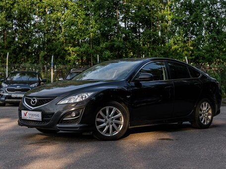 2012 Mazda 6 II (GH) Рестайлинг, чёрный, 899000 рублей, вид 1