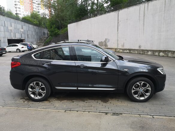2018 BMW X4 20i I (F26), серый - вид 1