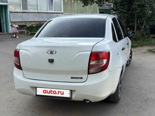2014 Lada (ВАЗ) Granta I, белый, 300000 рублей, вид 3