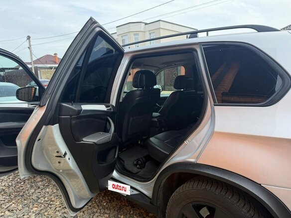 2009 BMW X5 30d II (E70), серебристый, 1850000 рублей - вид 7