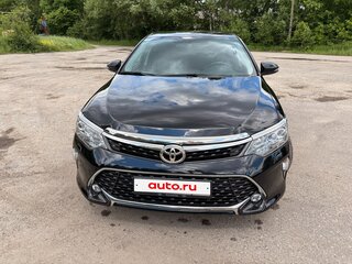 2017 Toyota Camry VII (XV50) Рестайлинг 2, чёрный, 2500000 рублей, вид 3