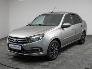 2019 Lada (ВАЗ) Granta I Рестайлинг, серый, 430000 рублей, вид 1