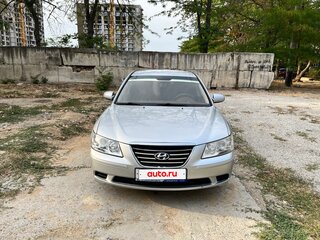 2008 Hyundai Sonata V (NF) Рестайлинг, серебристый, 689000 рублей, вид 1