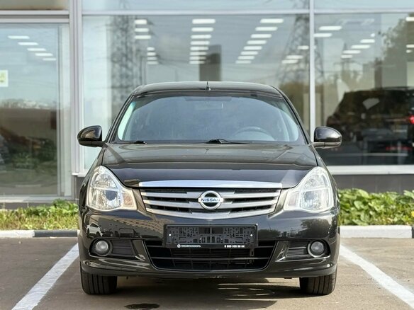 2014 Nissan Almera III (G15), чёрный - вид 1