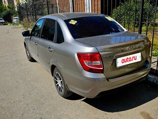 2019 Lada (ВАЗ) Granta I Рестайлинг, серебристый, 735000 рублей, вид 3