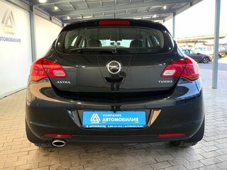 2012 Opel Astra J Рестайлинг, чёрный, 939000 рублей, вид 4