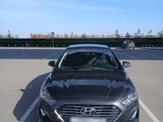 2017 Hyundai Sonata VII (LF) Рестайлинг, серый, 1250000 рублей, вид 1
