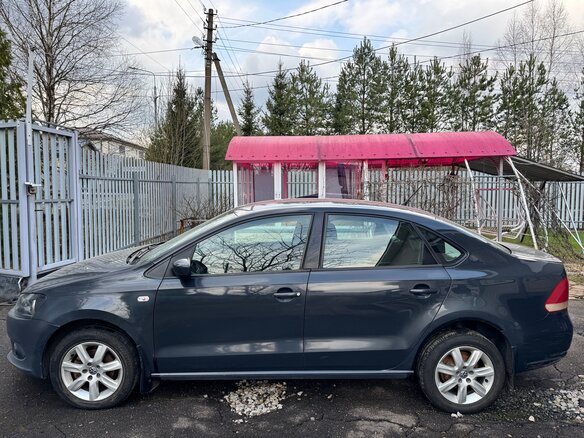 2013 Volkswagen Polo V, серый - вид 7