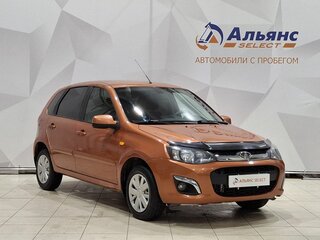 2013 Lada (ВАЗ) Kalina II, оранжевый, 360000 рублей, вид 1