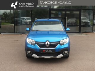 2019 Renault Logan Stepway II Рестайлинг, синий, 1170000 рублей, вид 2