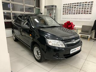 2012 Lada (ВАЗ) Granta I, чёрный, 290000 рублей, вид 4