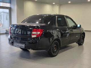 2013 Lada (ВАЗ) Granta I, чёрный, 378000 рублей, вид 5
