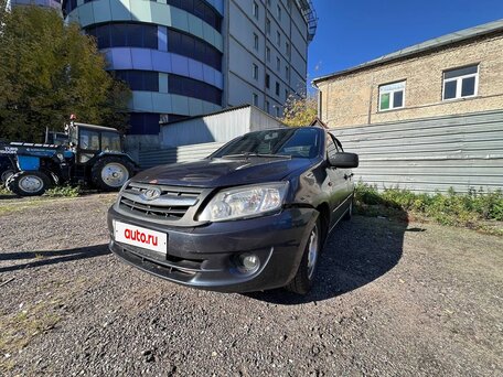2013 Lada (ВАЗ) Granta I, серый, 150000 рублей, вид 4