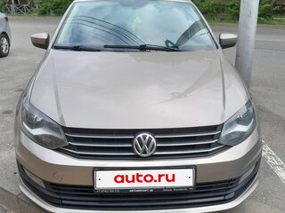 2015 Volkswagen Polo V Рестайлинг, бежевый, 1150000 рублей, вид 1
