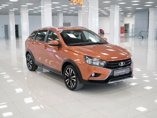 2019 Lada (ВАЗ) Vesta SW Cross I, оранжевый, 942000 рублей, вид 3