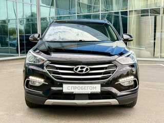 2015 Hyundai Santa Fe III Рестайлинг, чёрный, 1860000 рублей, вид 2