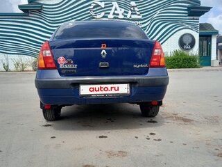 2002 Renault Symbol I Рестайлинг, синий, 270000 рублей, вид 4