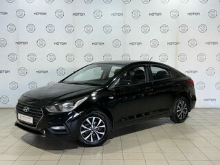 2018 Hyundai Solaris II, чёрный, 1150000 рублей, вид 3