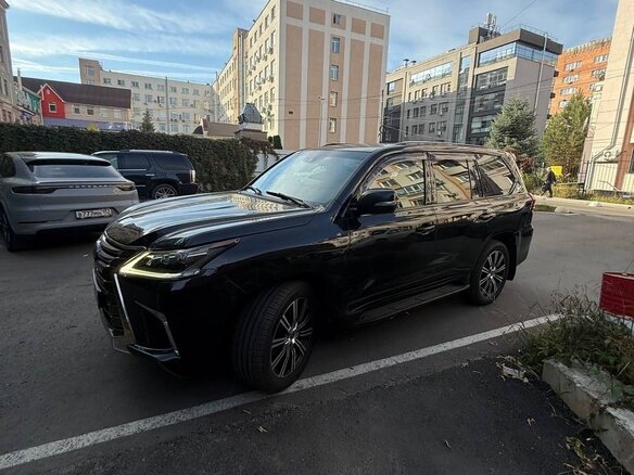 2018 Lexus LX 450d III Рестайлинг 2, чёрный - вид 5