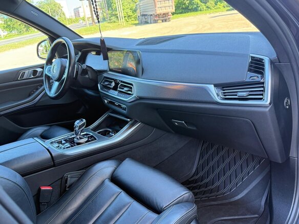 2019 BMW X5 30d IV (G05/G18), синий, 6400000 рублей - вид 7