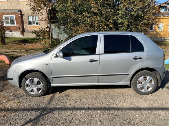 2001 Skoda Fabia I, серый - вид 1