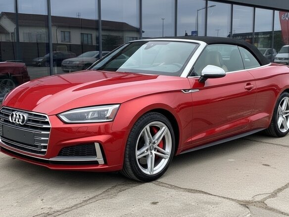 2018 Audi S5 II (F5), оранжевый, 3850000 рублей