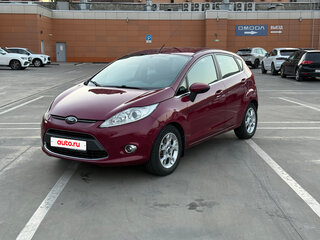 2012 Ford Fiesta Mk6, красный, 890000 рублей, вид 3