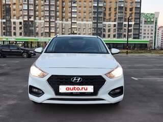 2017 Hyundai Solaris II, белый, 1290000 рублей, вид 2